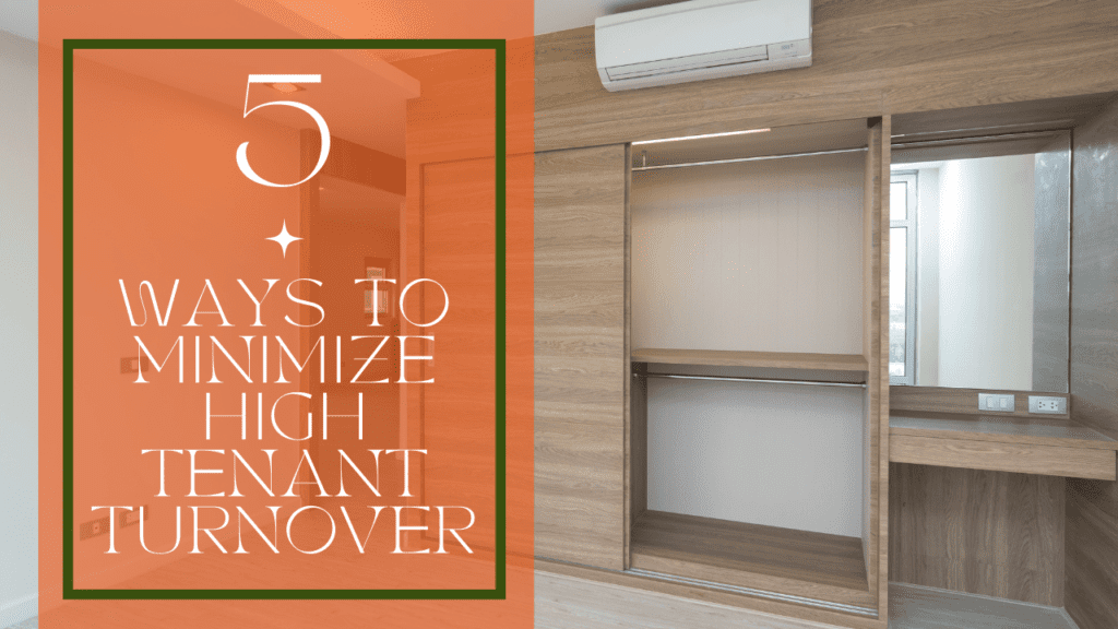 5 Ways to Minimize High Tenant Turnover - Orlando Property Management - Article Banner