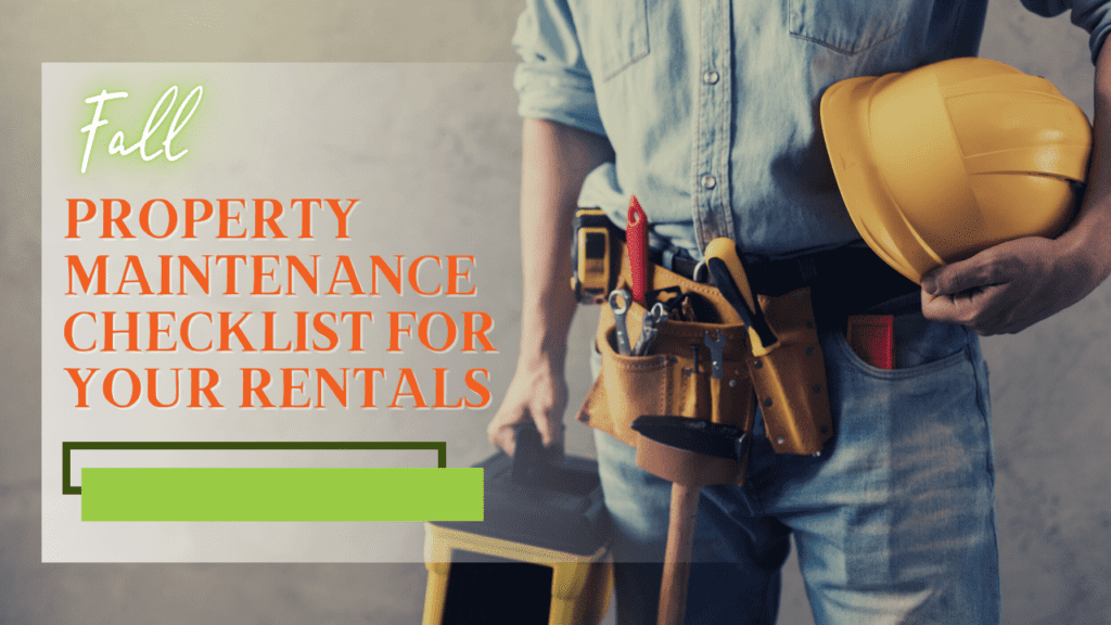 Fall Property Maintenance Checklist for Your Rentals - Article Banner