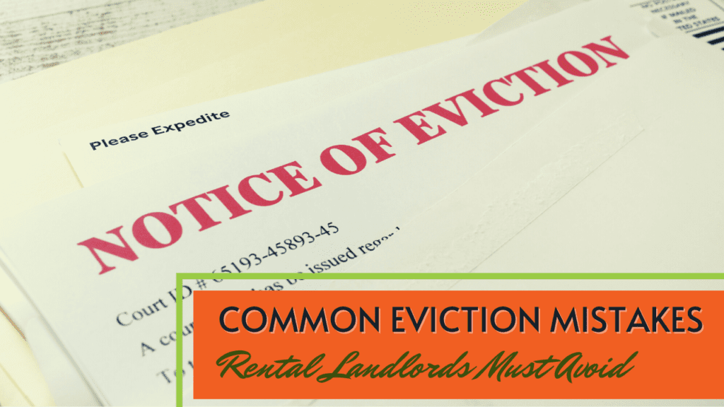 Common Eviction Mistakes Rental Landlords Must Avoid - Article Banner