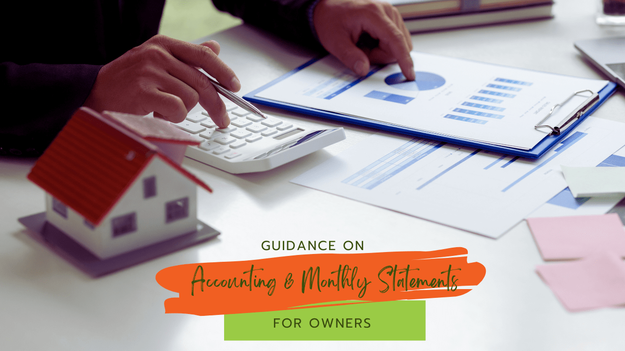 Guidance on Accounting & Monthly Statements for Orlando Owners
